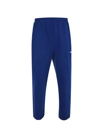Barrow Logo-print Track Pants In Blue