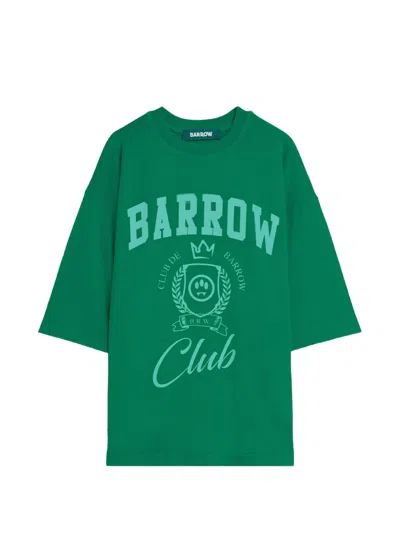 Barrow Logo-print T-shirt In Green