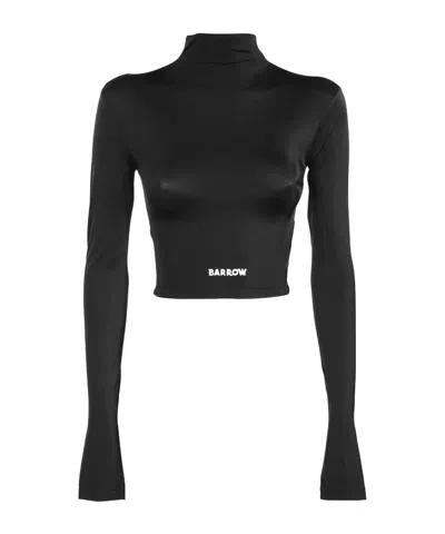 BARROW LONG-SLEEVE CROPPED TOP