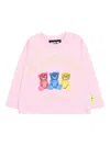 Barrow Long-sleeve Graphic T-shirt In Pink