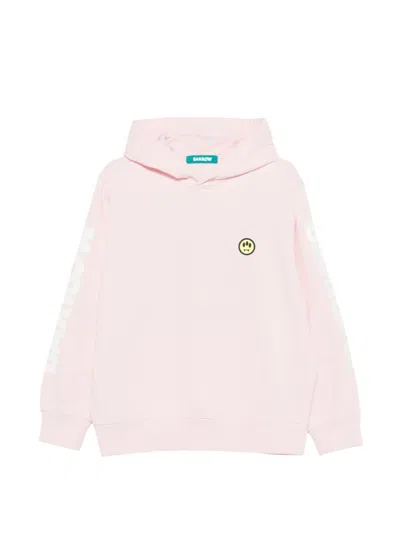Barrow Long-sleeve Hoodie In Pink