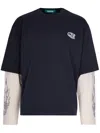 Barrow Long Sleeve T-shirt In Blue