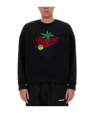 Barrow Long-sleeved Sweater In Black