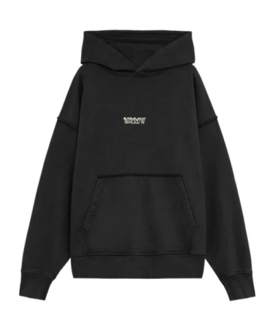 Barrow Graphic Hoodie In Black