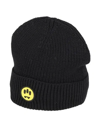 Barrow Man Hat Black Size Onesize Merino Wool, Polyacrylic