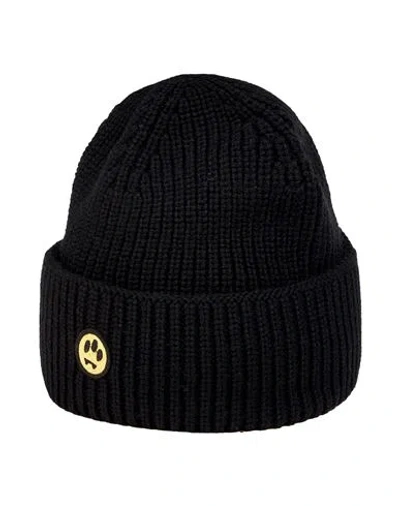 Barrow Man Hat Black Size Onesize Wool, Acrylic