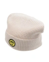Barrow Man Hat Off White Size Onesize Merino Wool, Polyacrylic