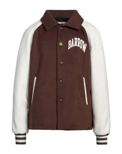 Barrow Man Jacket Brown Size L Polyester, Viscose, Acrylic