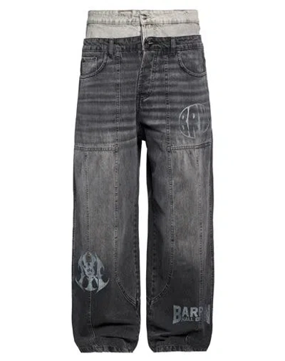 Barrow Man Jeans Black Size 34 Cotton