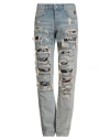 Barrow Man Jeans Blue Size 31w-32l Cotton In Blue