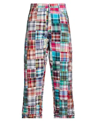Barrow Man Pants Blue Size 32 Cotton In Multi