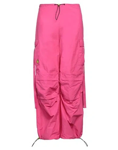 Barrow Man Pants Fuchsia Size S/m Polyamide In Pink