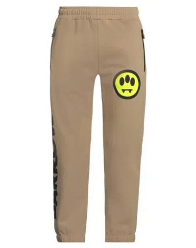 Barrow Man Pants Khaki Size L Cotton In Beige