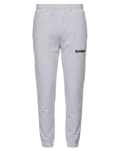 Barrow Man Pants Light Grey Size Xl Cotton In Gray