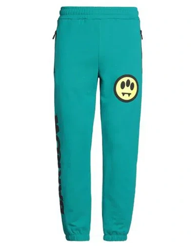 Barrow Man Pants Turquoise Size L Cotton In Green