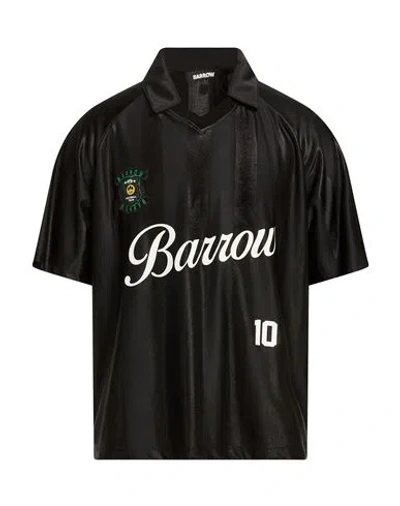 Barrow Man Polo Shirt Black Size L Polyester