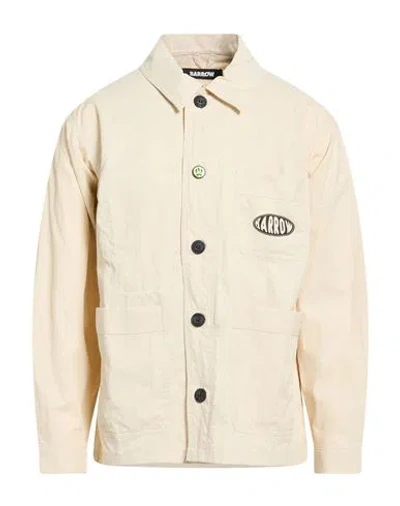 Barrow Man Shirt Beige Size L Polyamide In Neutral