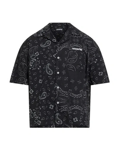 Barrow Man Shirt Black Size L Cotton