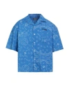 Barrow Man Shirt Blue Size L Cotton