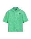 Barrow Man Shirt Green Size L Cotton In Green
