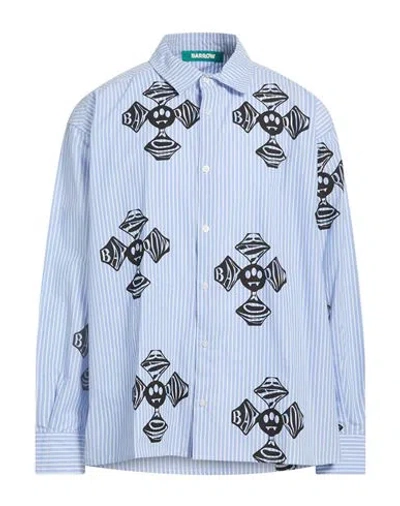 Barrow Man Shirt Light Blue Size Xs Cotton
