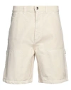Barrow Man Shorts & Bermuda Shorts Beige Size 34 Cotton In Neutral