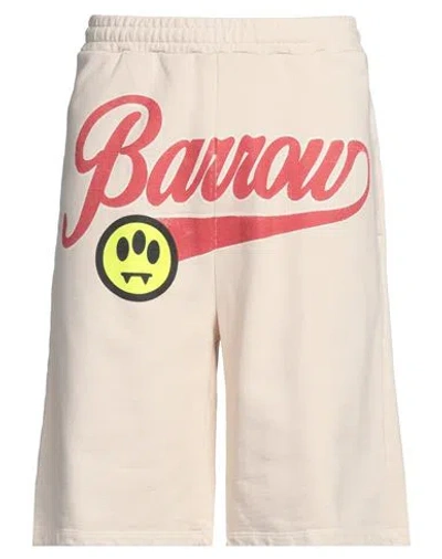 Barrow Man Shorts & Bermuda Shorts Beige Size Xl Cotton In Beige