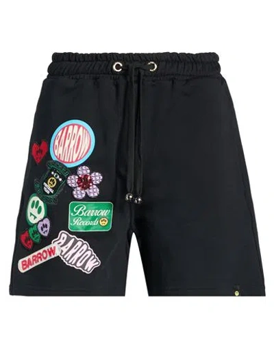 Barrow Man Shorts & Bermuda Shorts Black Size L Cotton, Polyester
