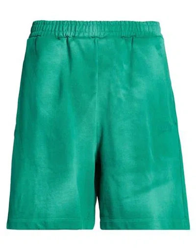 Barrow Man Shorts & Bermuda Shorts Emerald Green Size Xl Cotton