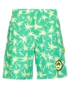 Barrow Man Shorts & Bermuda Shorts Green Size L Cotton In Green
