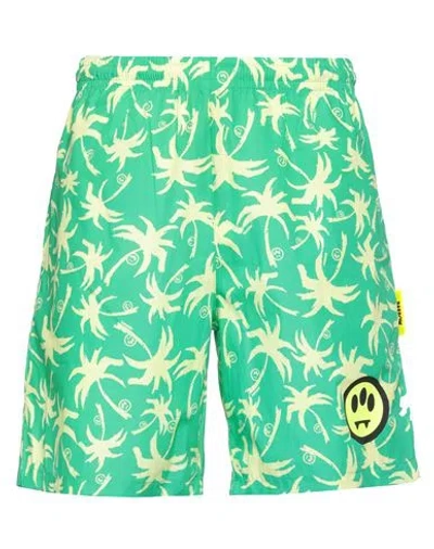 Barrow Man Shorts & Bermuda Shorts Green Size L Cotton
