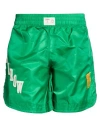 Barrow Man Shorts & Bermuda Shorts Green Size L Polyamide