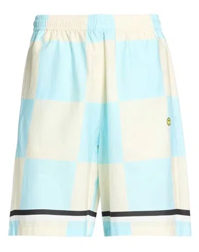 Barrow Man Shorts & Bermuda Shorts Ivory Size L Cotton In Multi