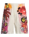 Barrow Man Shorts & Bermuda Shorts Ivory Size L Cotton In White