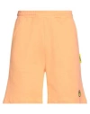 Barrow Man Shorts & Bermuda Shorts Orange Size M Cotton