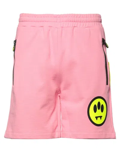 Barrow Man Shorts & Bermuda Shorts Pink Size S Cotton