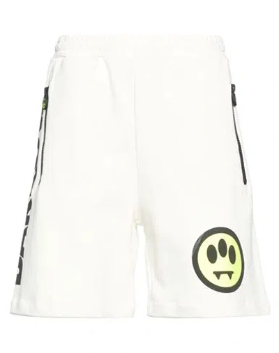 Barrow Man Shorts & Bermuda Shorts White Size M Cotton In Multi