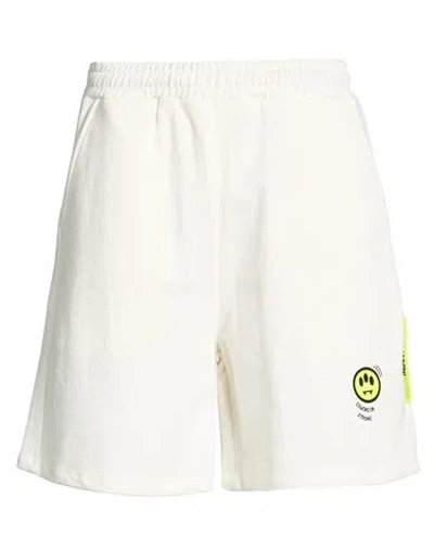Barrow Man Shorts & Bermuda Shorts White Size Xs Cotton