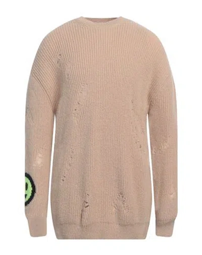 Barrow Man Sweater Beige Size Xl Acrylic, Polyamide, Alpaca Wool