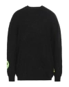 BARROW BARROW MAN SWEATER BLACK SIZE XL ACRYLIC, POLYAMIDE, ALPACA WOOL