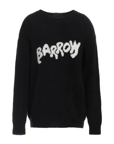 Barrow Man Sweater Black Size Xl Wool, Acrylic