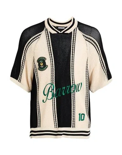 Barrow Man Sweater Black Size M Viscose, Nylon