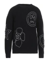 Barrow Man Sweater Black Size Xl Wool, Acrylic In Black