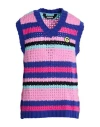 Barrow Man Sweater Pink Size M Merino Wool, Cashmere In Blue
