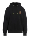 Barrow Man Sweatshirt Black Size L Cotton In Black