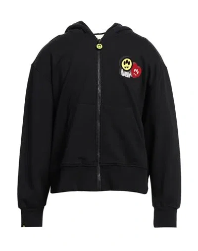 BARROW BARROW MAN SWEATSHIRT BLACK SIZE L COTTON