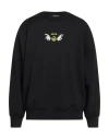 Barrow Man Sweatshirt Black Size L Cotton In Black
