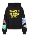 Barrow Man Sweatshirt Black Size L Cotton In Black