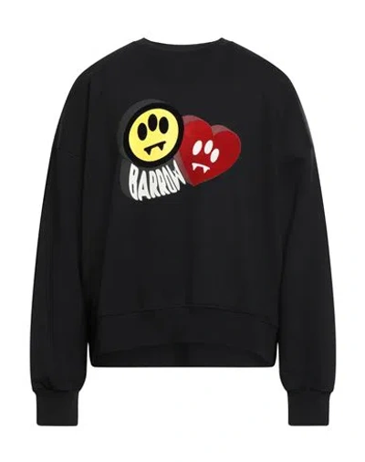Barrow Man Sweatshirt Black Size L Cotton