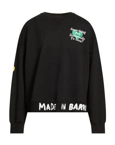 Barrow Man Sweatshirt Black Size L Cotton